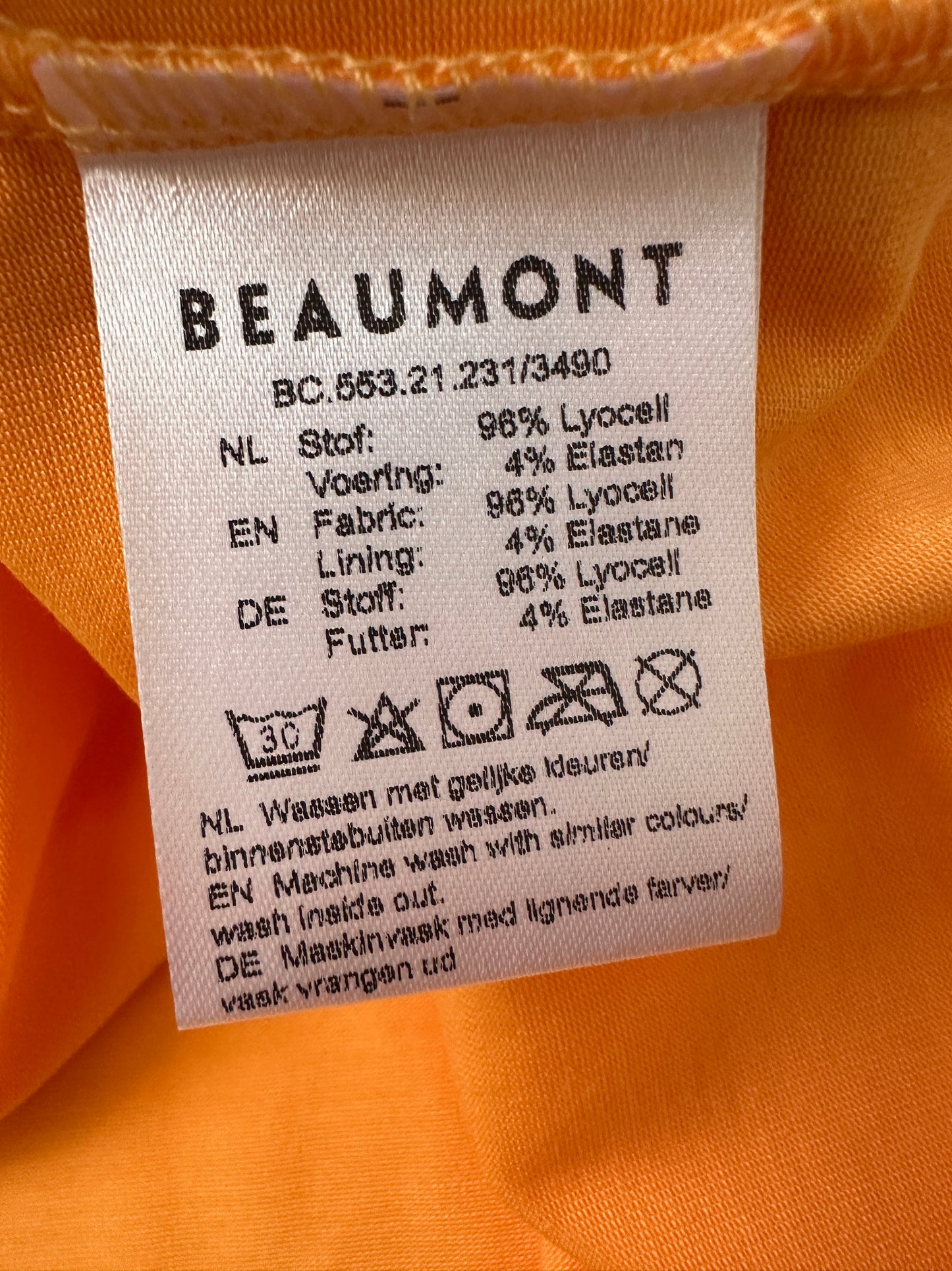 Beaumont shirt lange mouw L