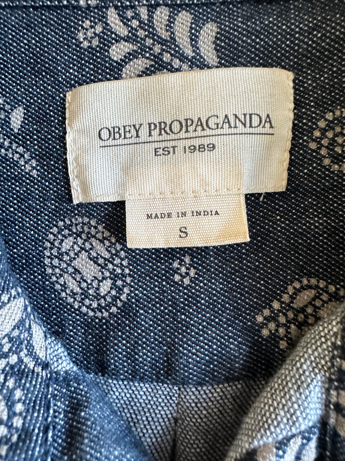 Obey overhemd S