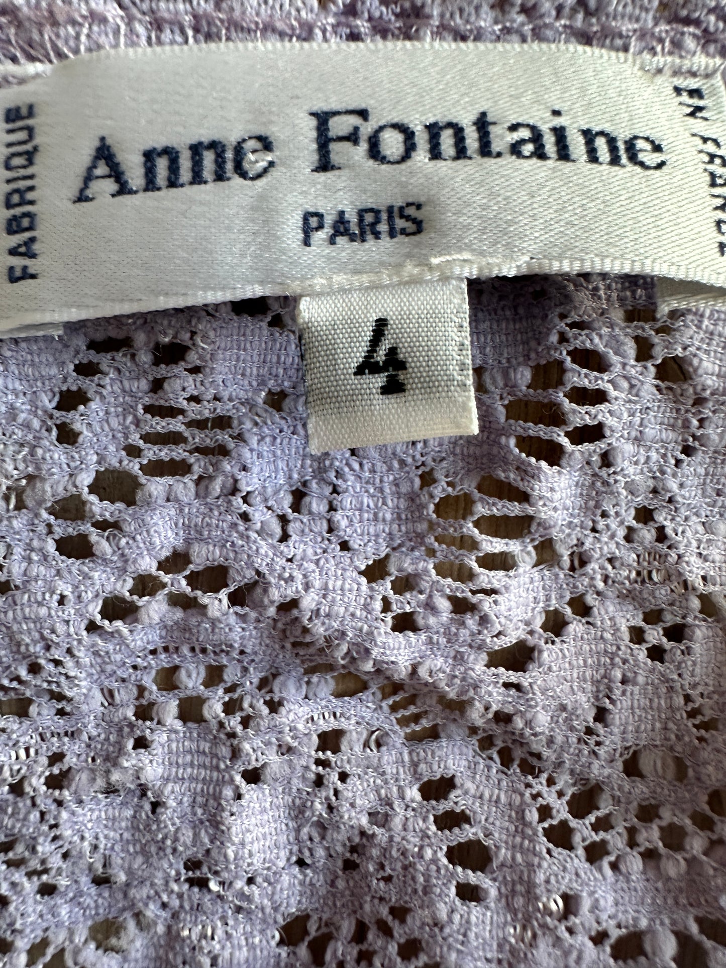 Anne Fontaine shirt lange mouw S