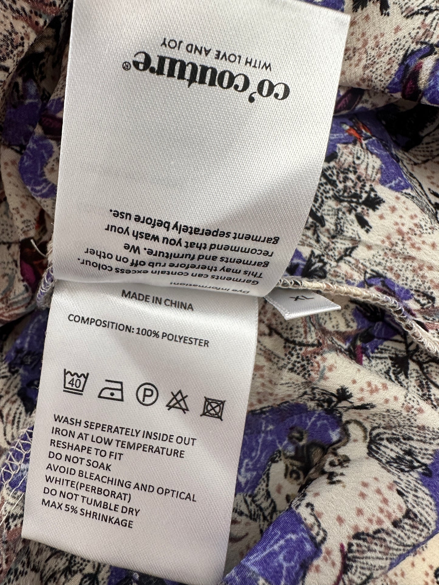 Co’Couture shirt lange mouw XL