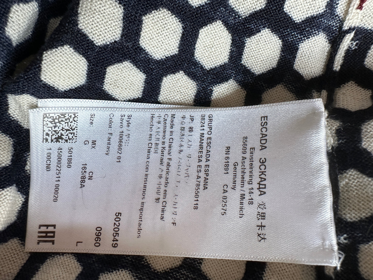 Escada vest L