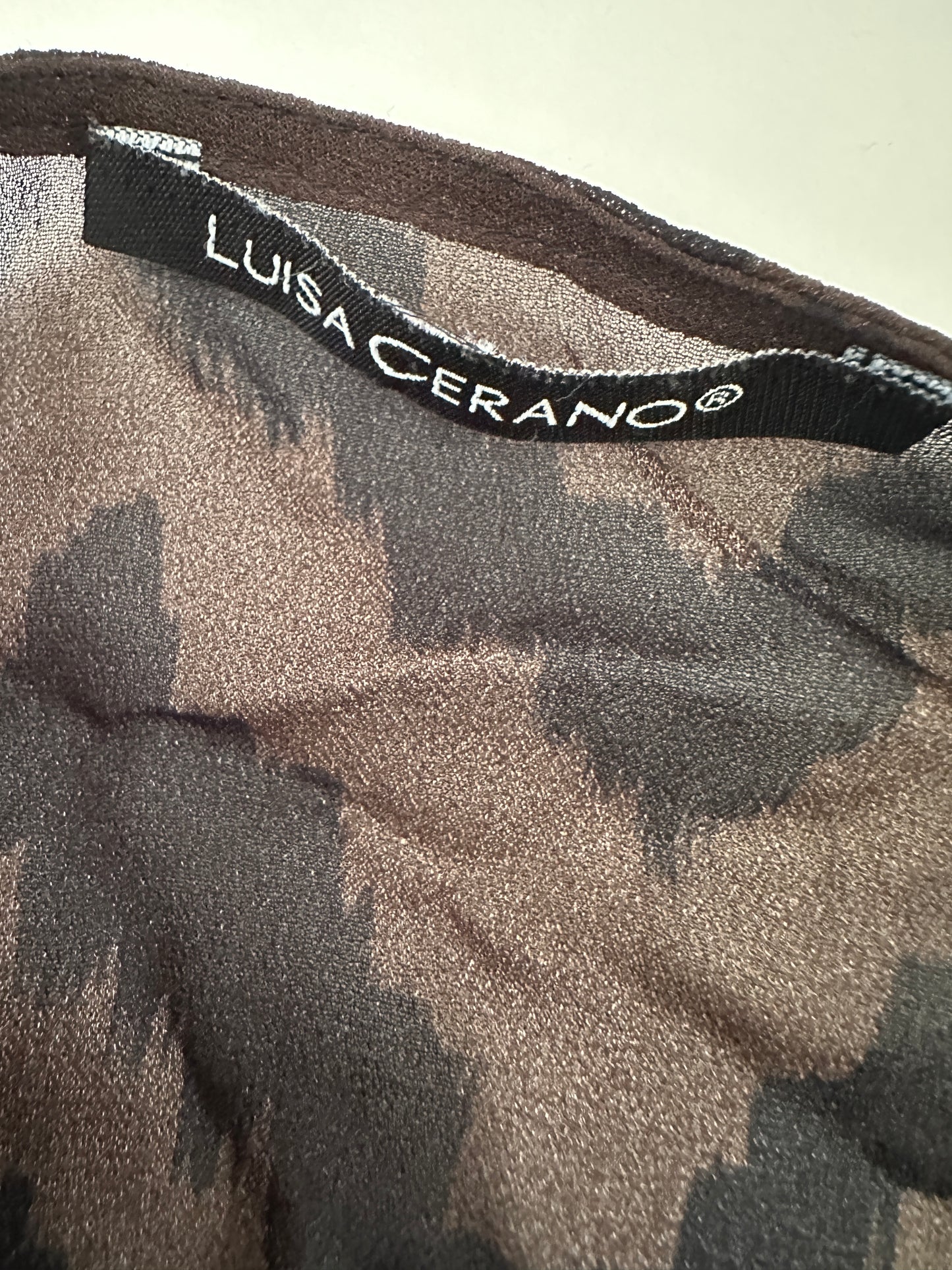 Luisa Cerano shirt lange mouw S