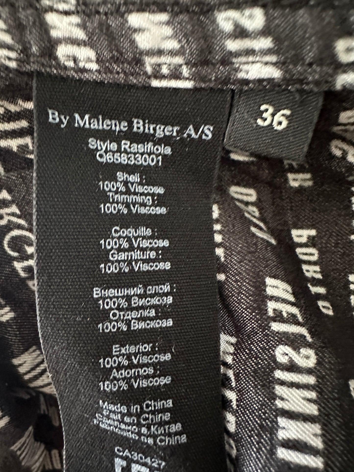 By Malene Birger blouse S