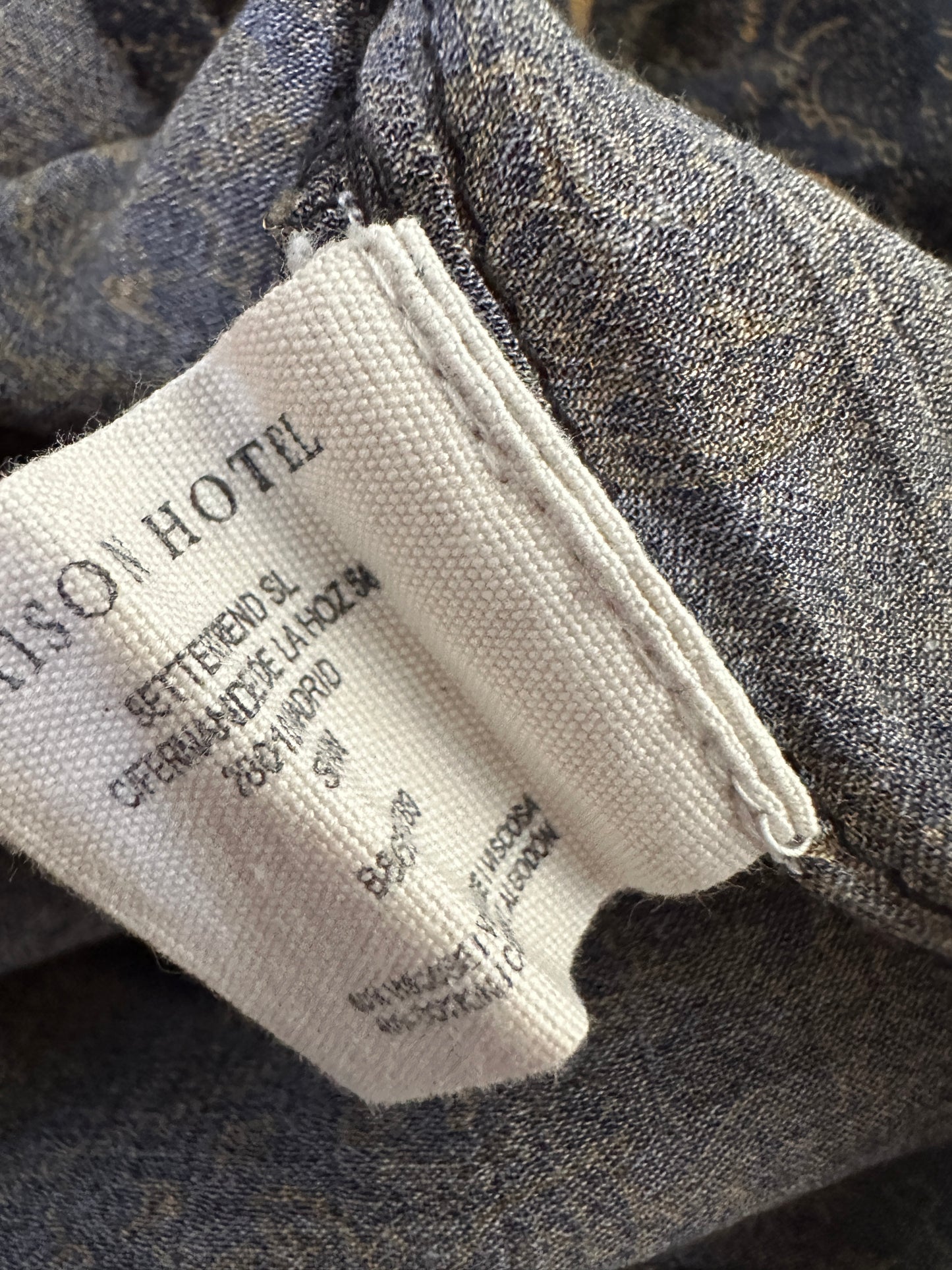 Maison Hotel shirt lange mouw M
