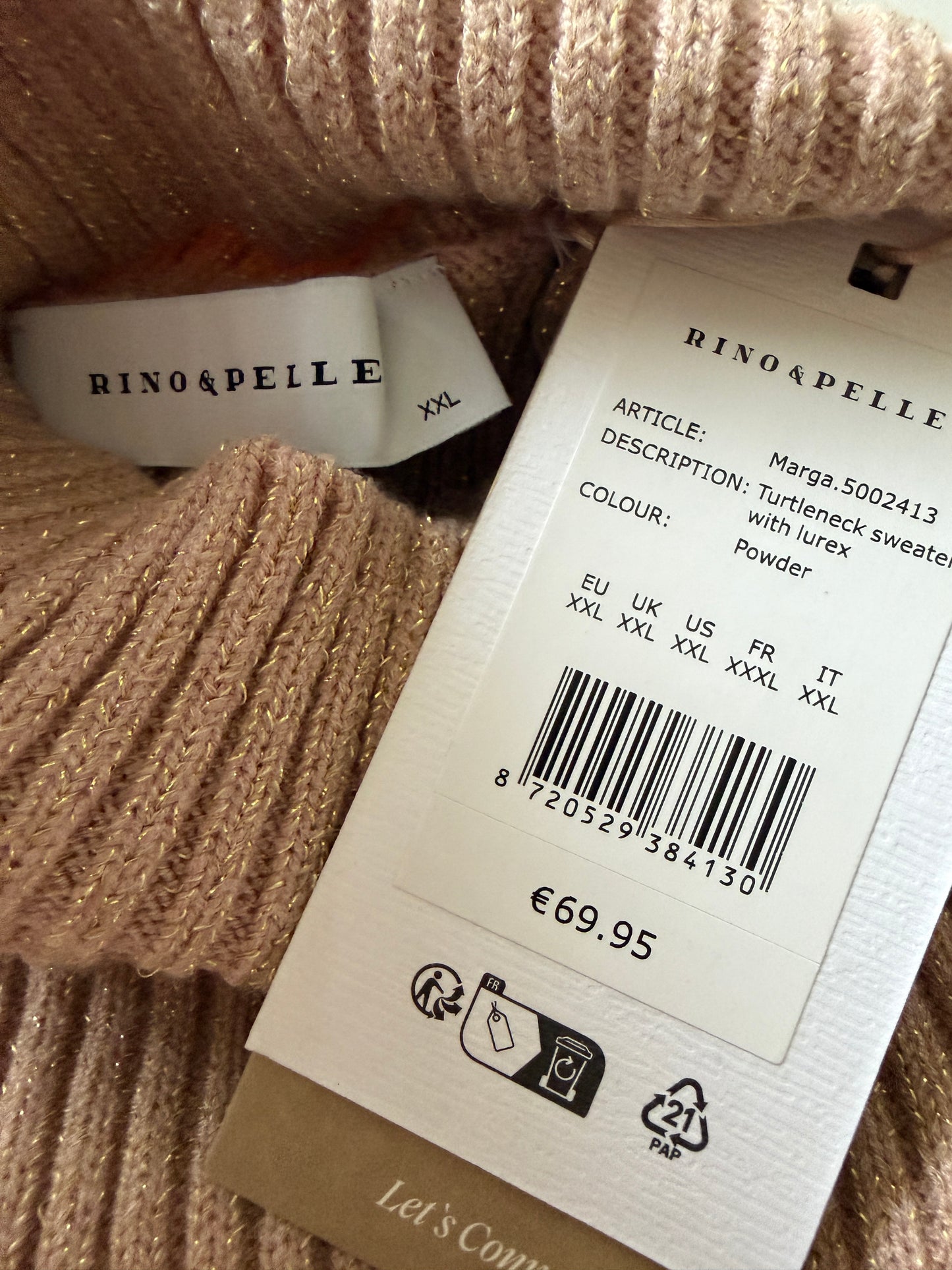 Rino & Pelle Pullover NEU XL