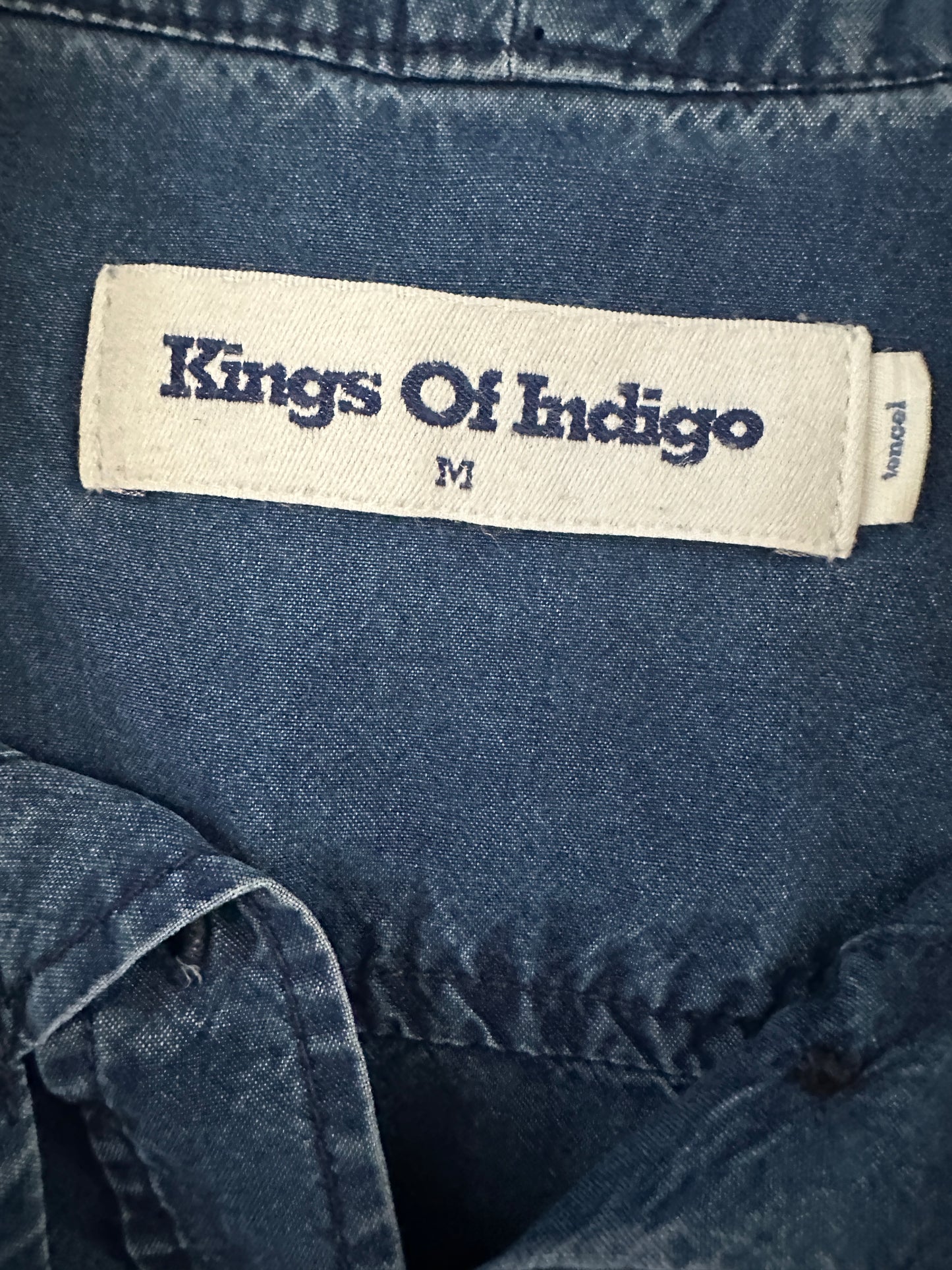 Kings of Indigo shirt lange mouw M