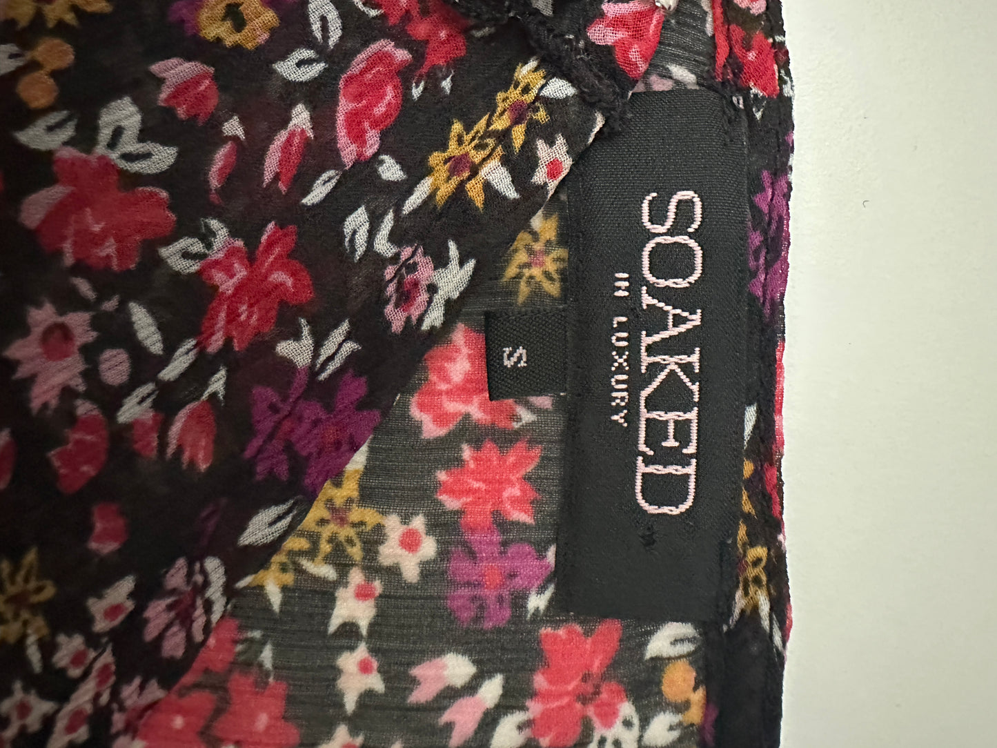 Soaked in Luxury shirt lange mouw S