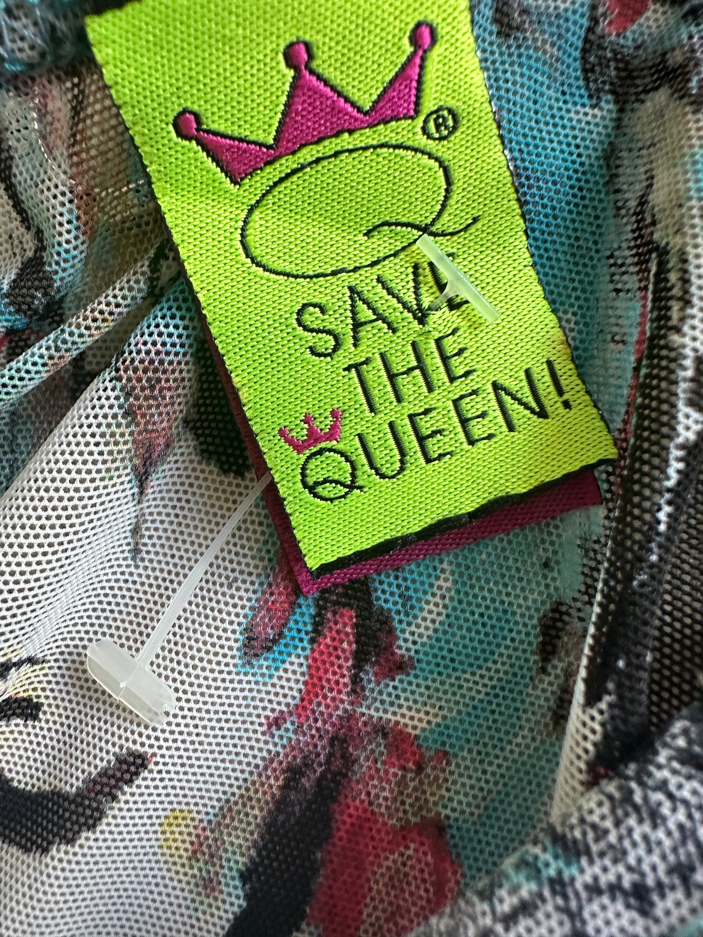 Save the Queen shirt lange mouw XS