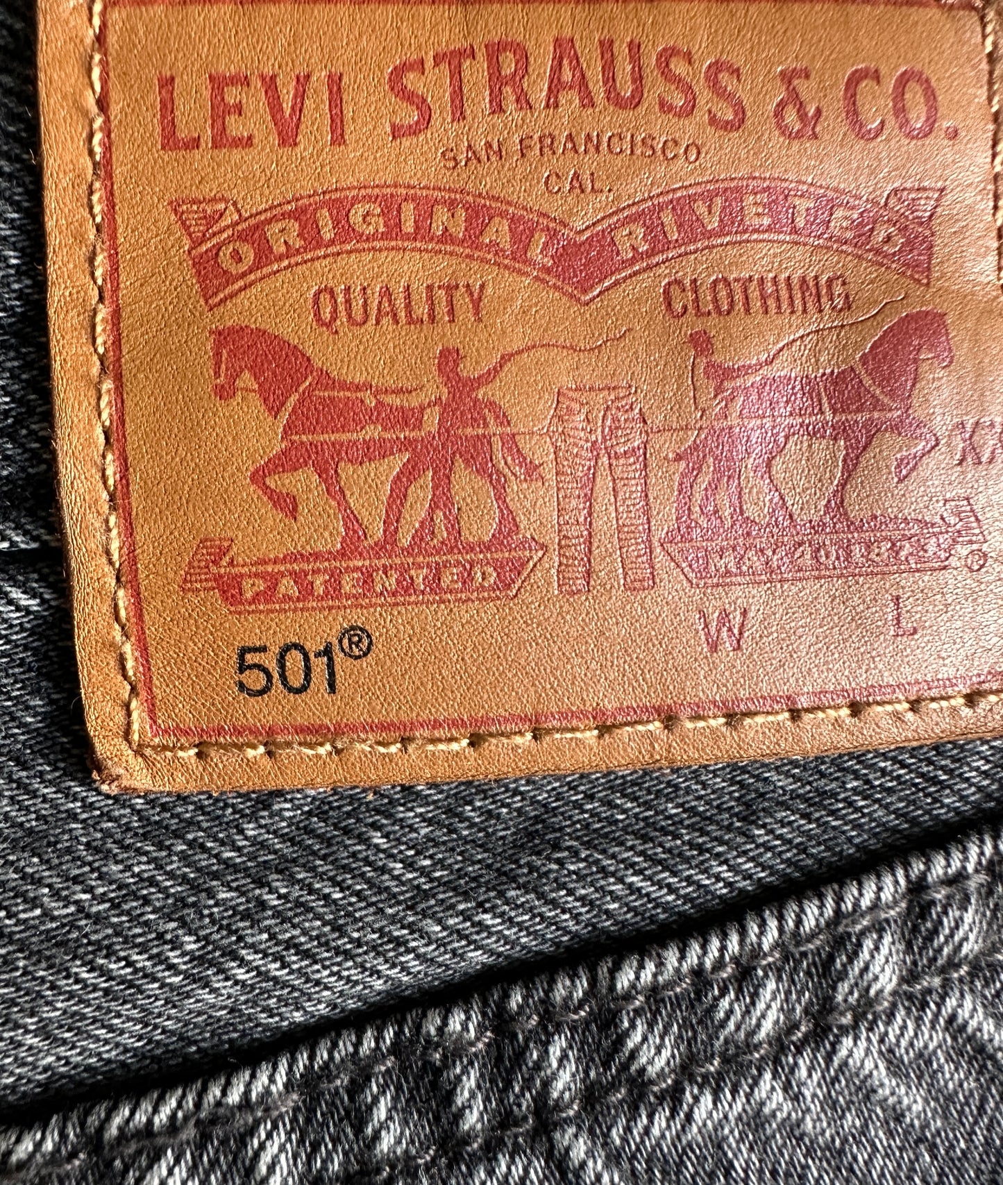 Levi's korte spijkerbroek 27