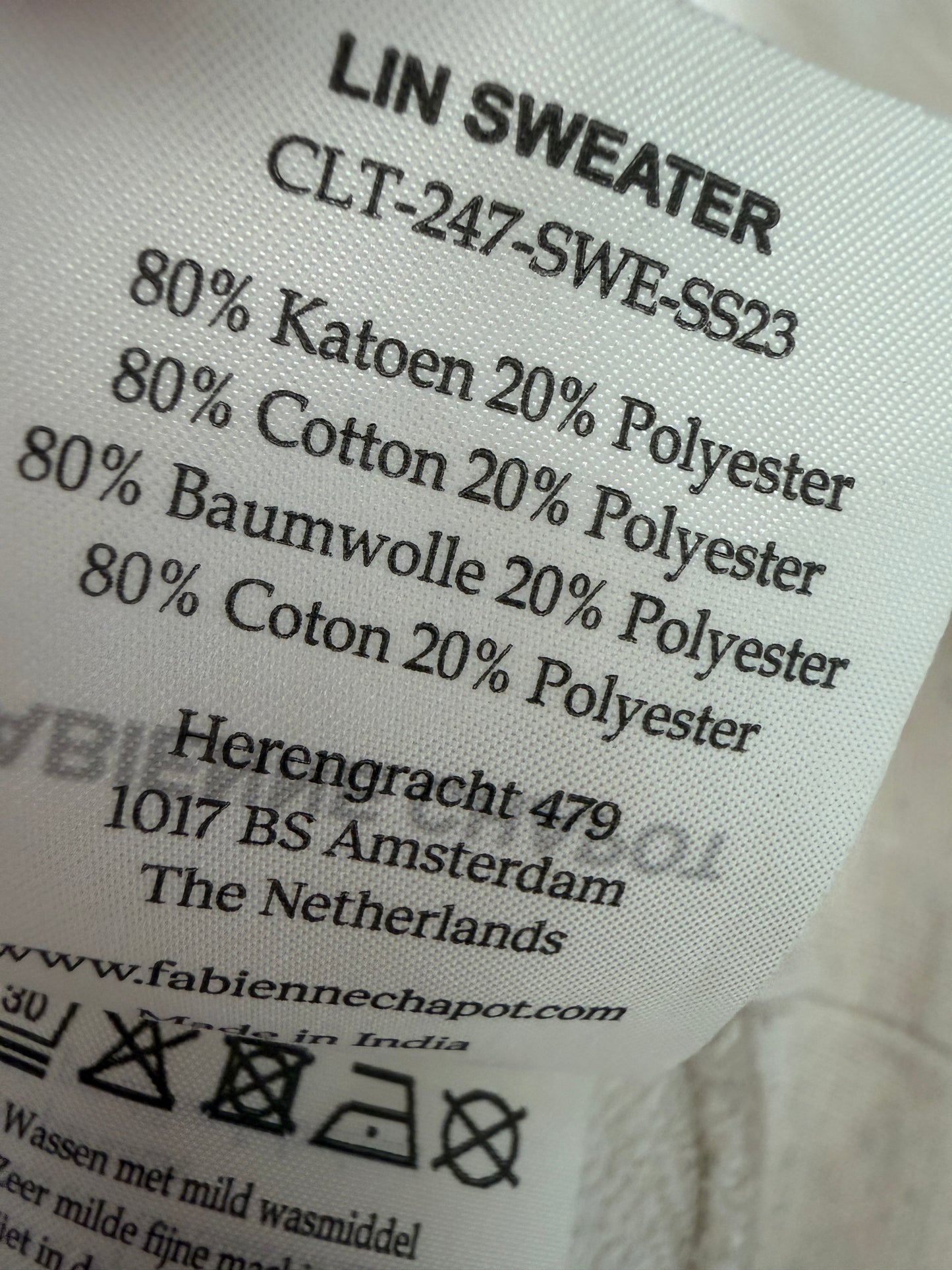 Fabienne Chapot trui S