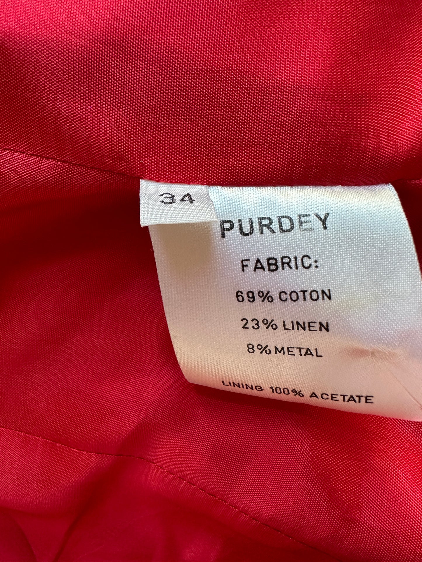 Purdey blazer XS