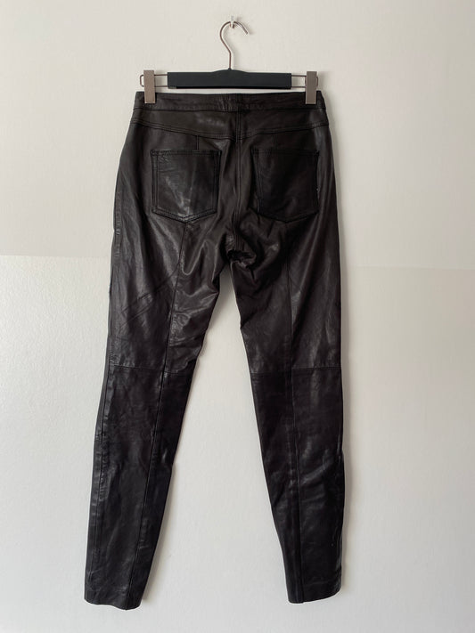 Selected Femme broek leer S