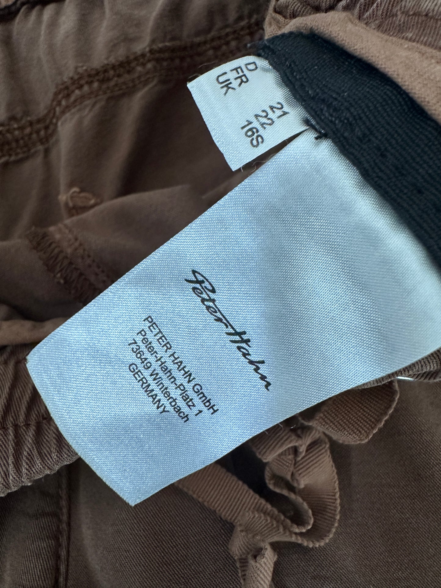 Peter Hahn broek XL