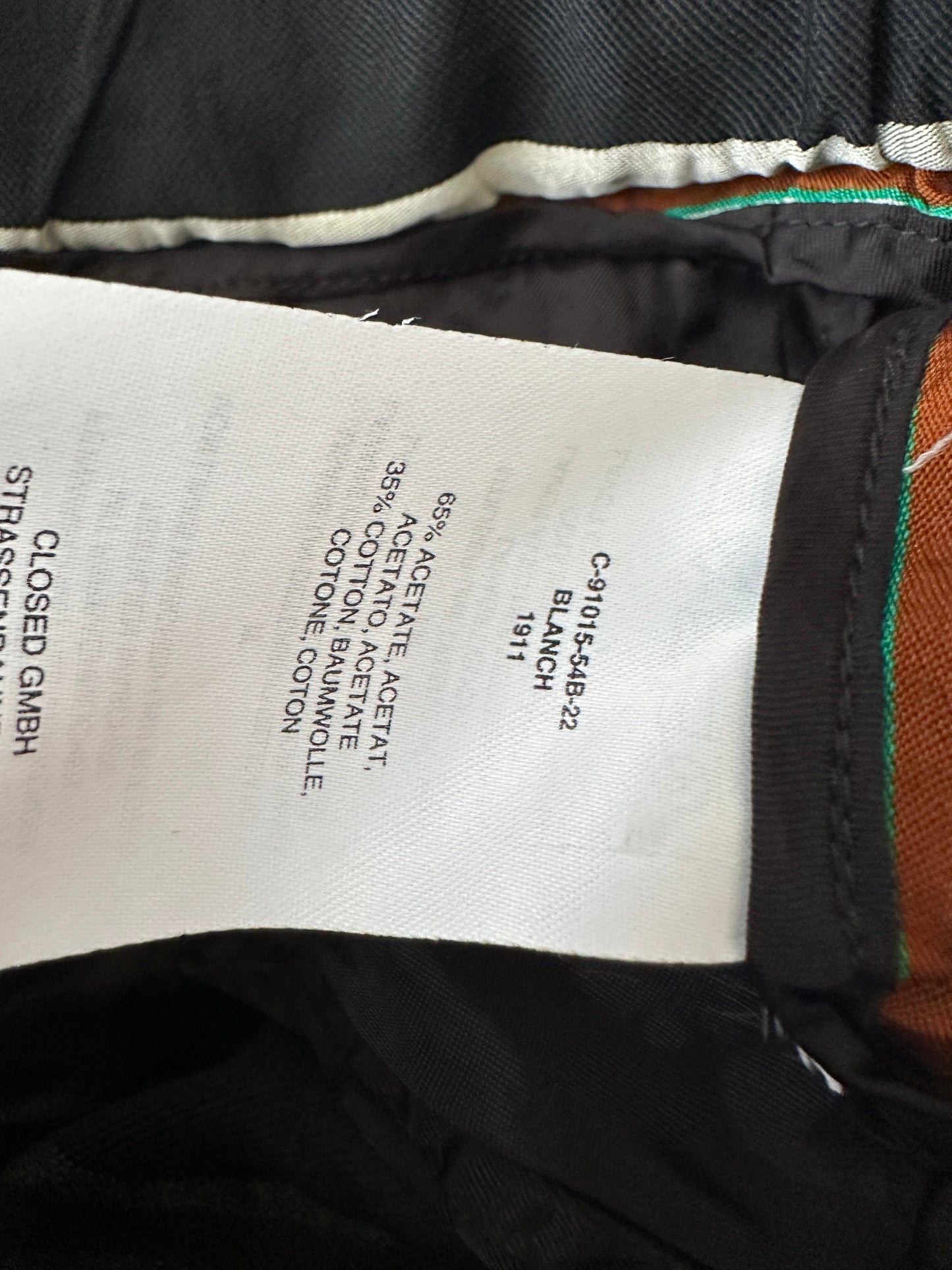 Closed broek XS