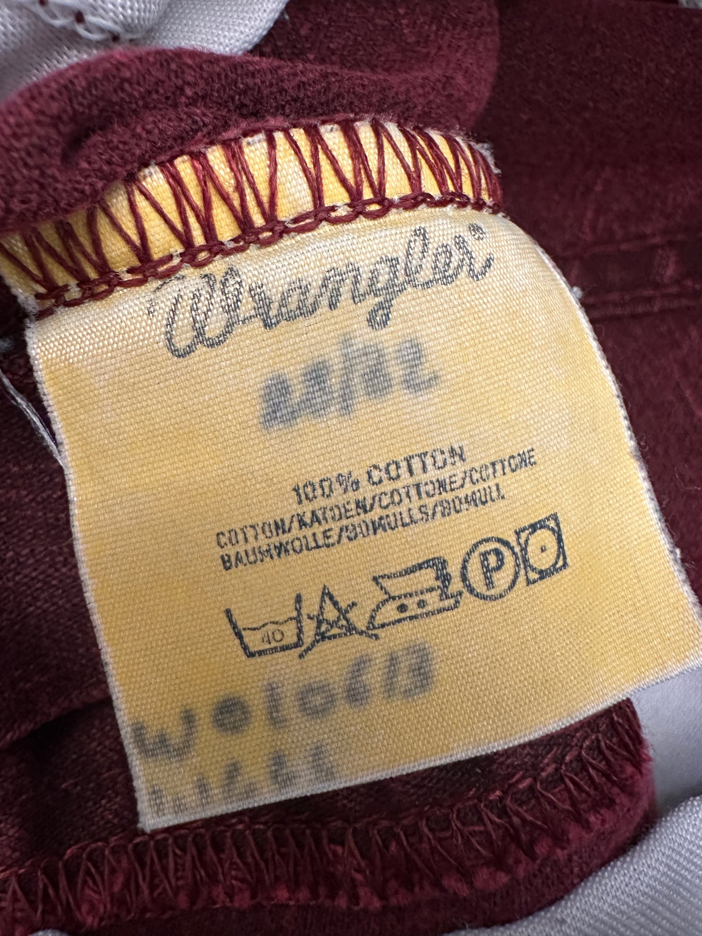 Wrangler vintage spijkerbroek S