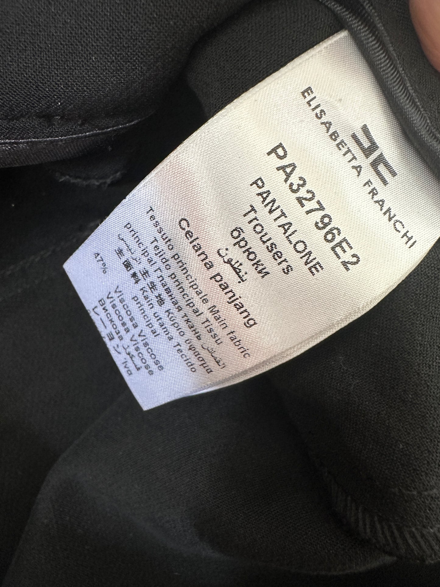 Elisabetti Franchi broek XS
