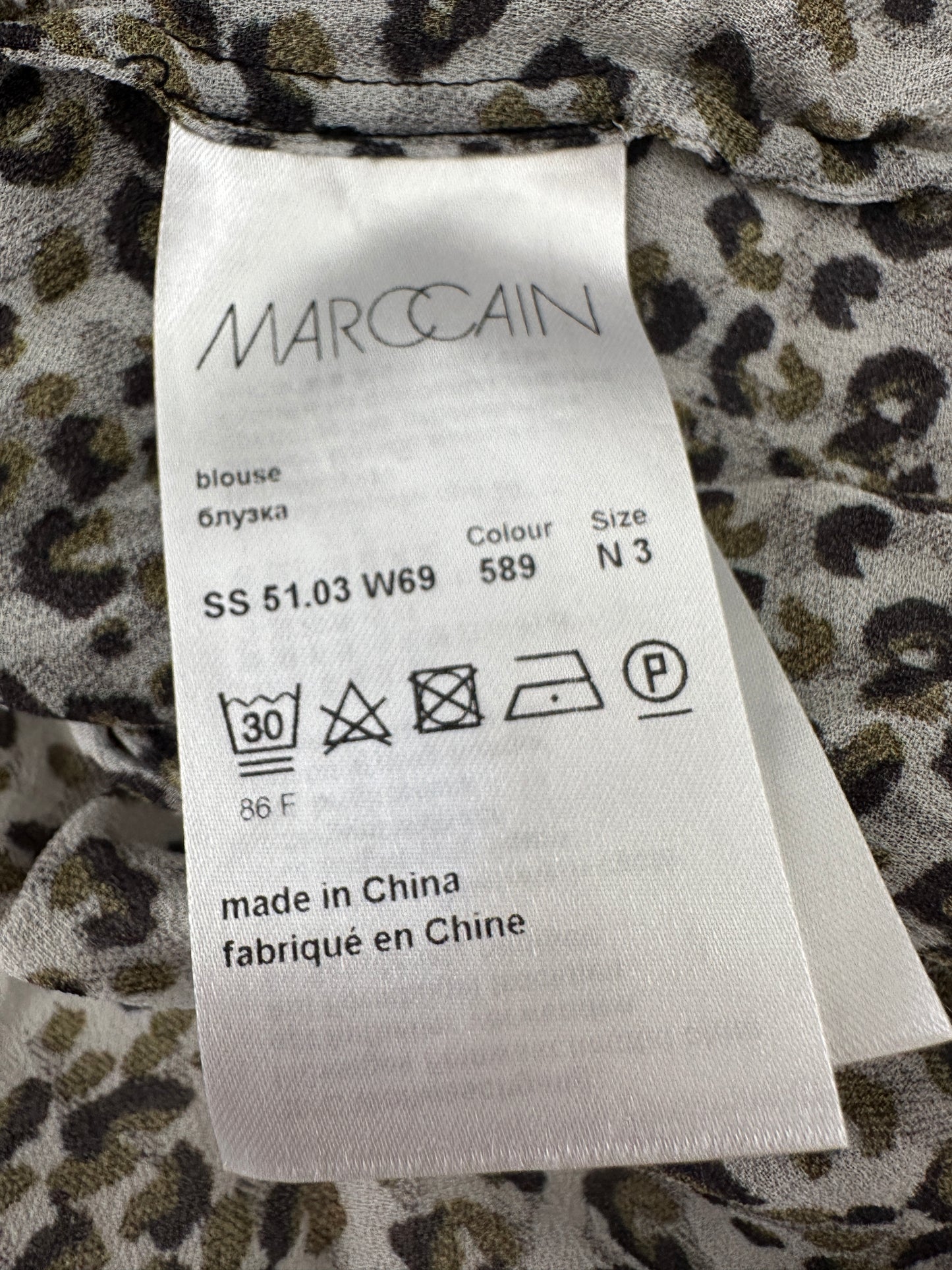 Marc Cain shirt lange mouw M