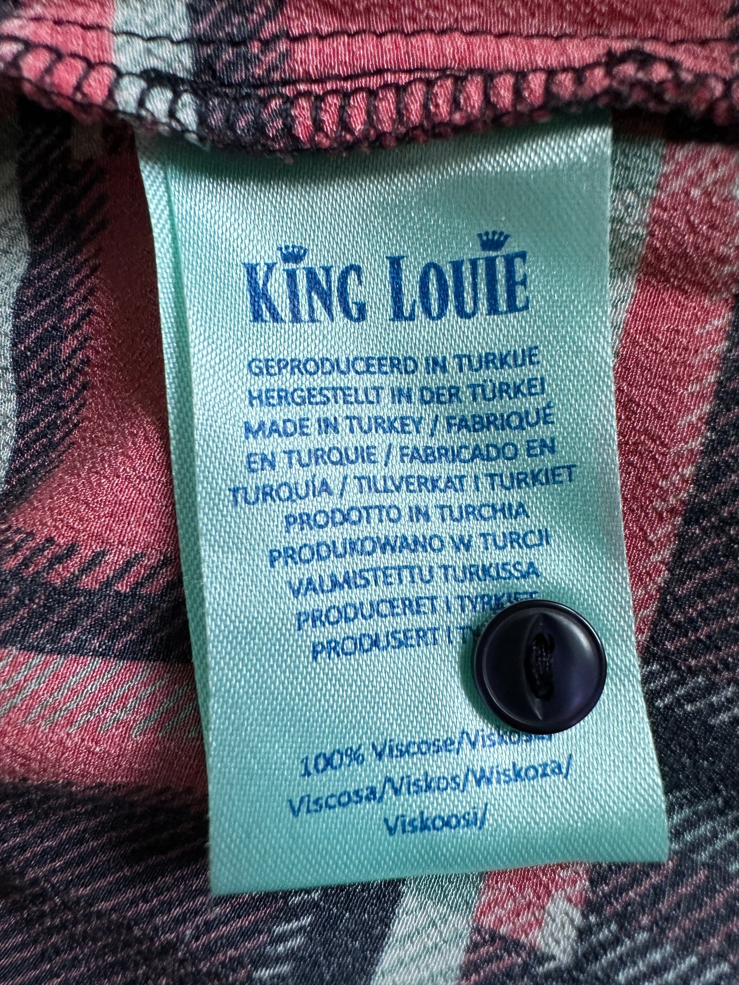 King Louie maxi jurk M