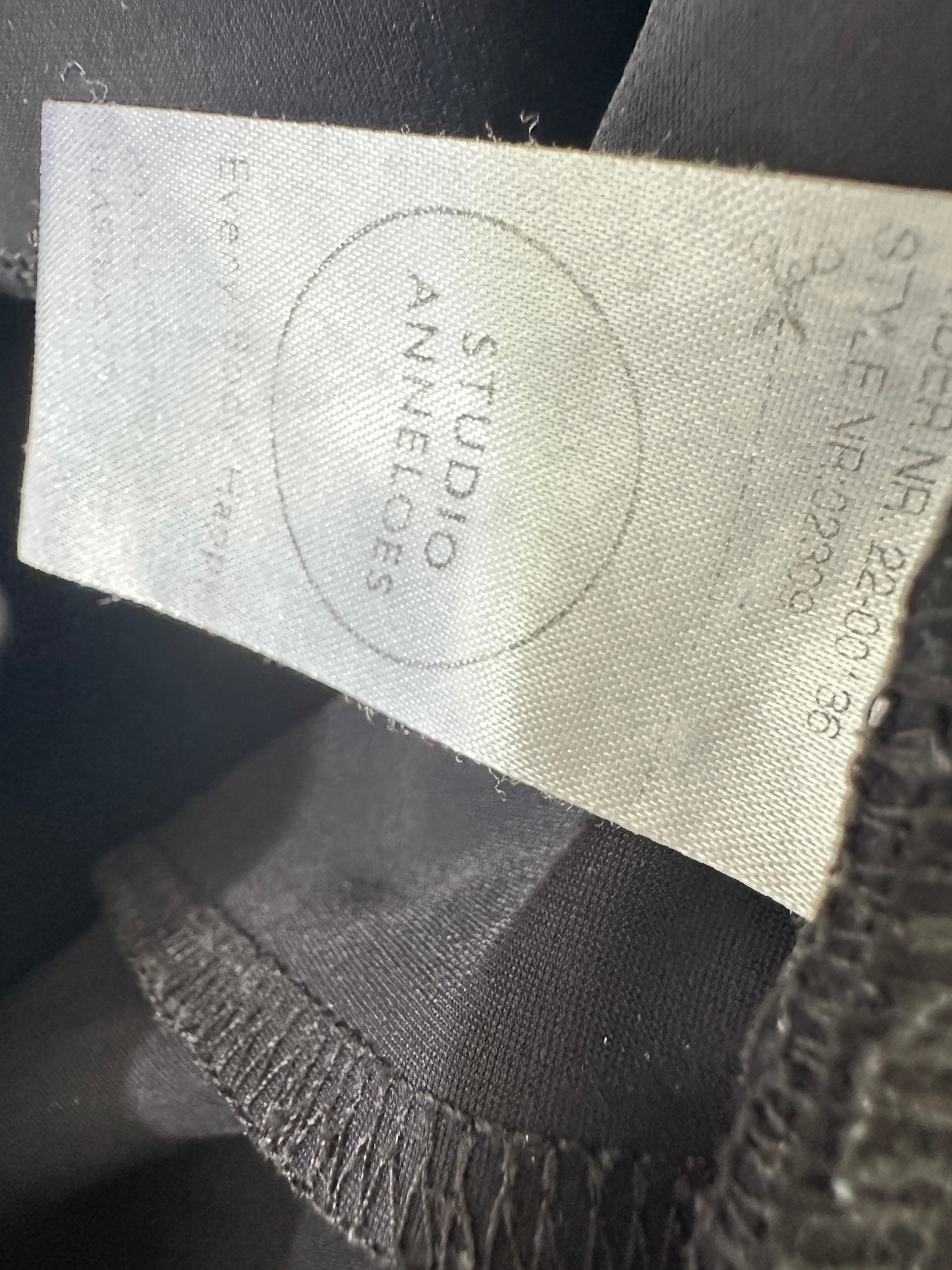 Studio Anneloes broek zwart bonded flared S