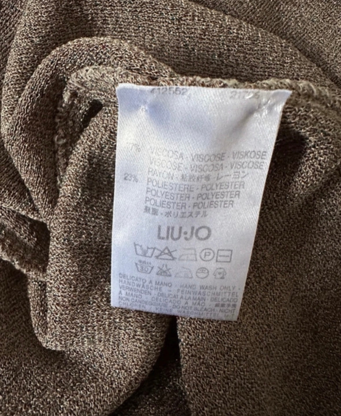 Liu Jo shirt lange mouw XS