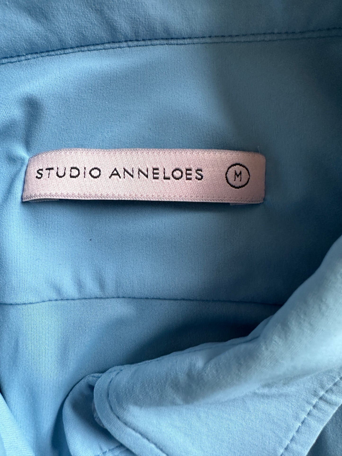 Studio Anneloes blouse blauw travel M
