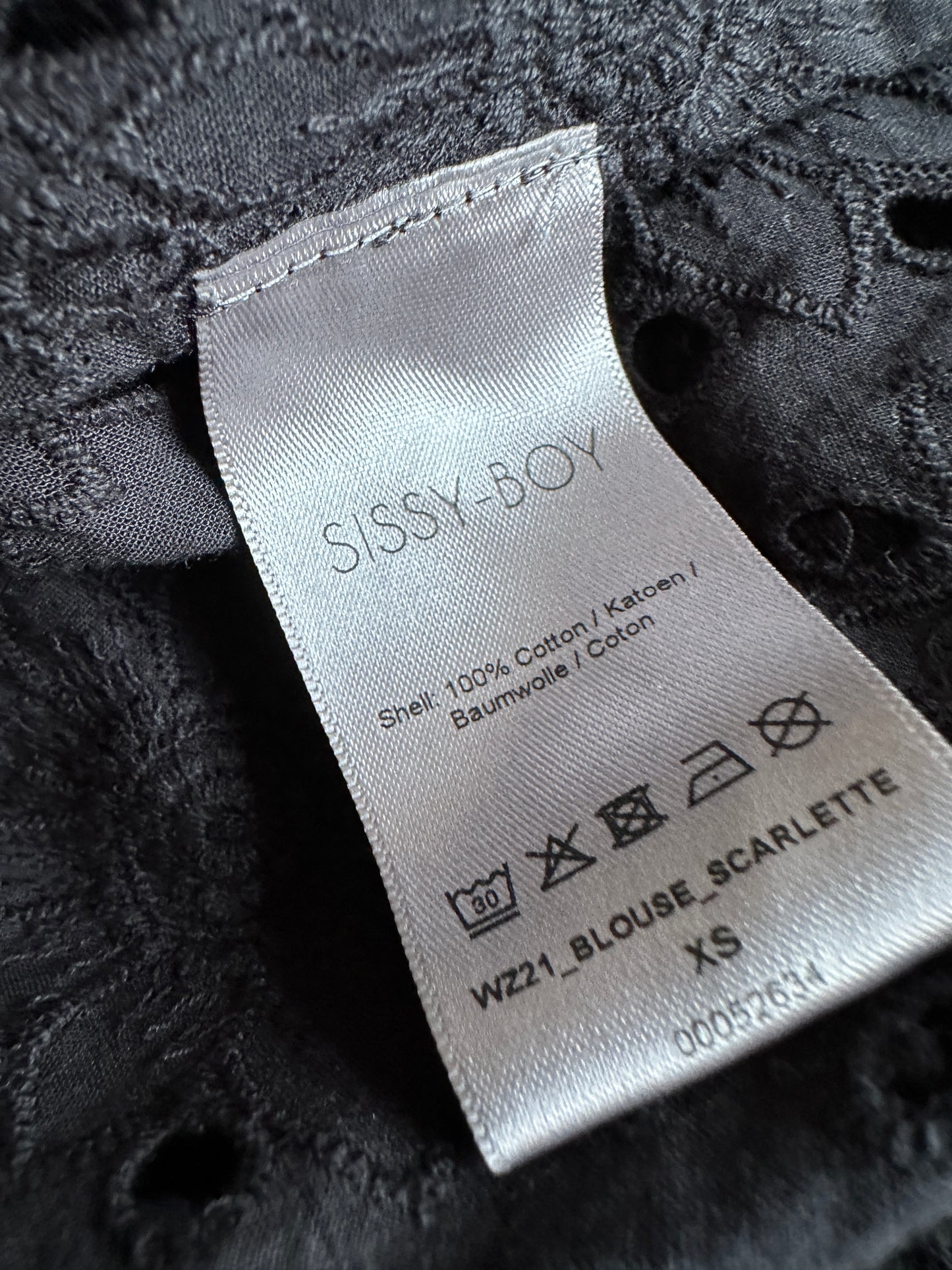 Sissy Boy shirt lange mouw XS