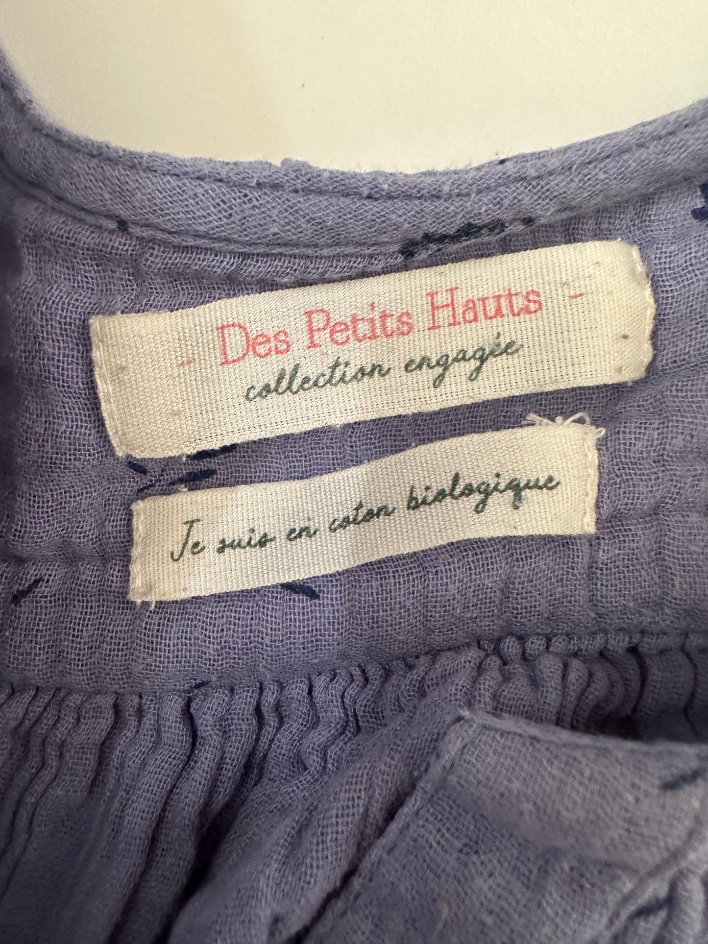 Des Petit Hauts shirt lange mouw M