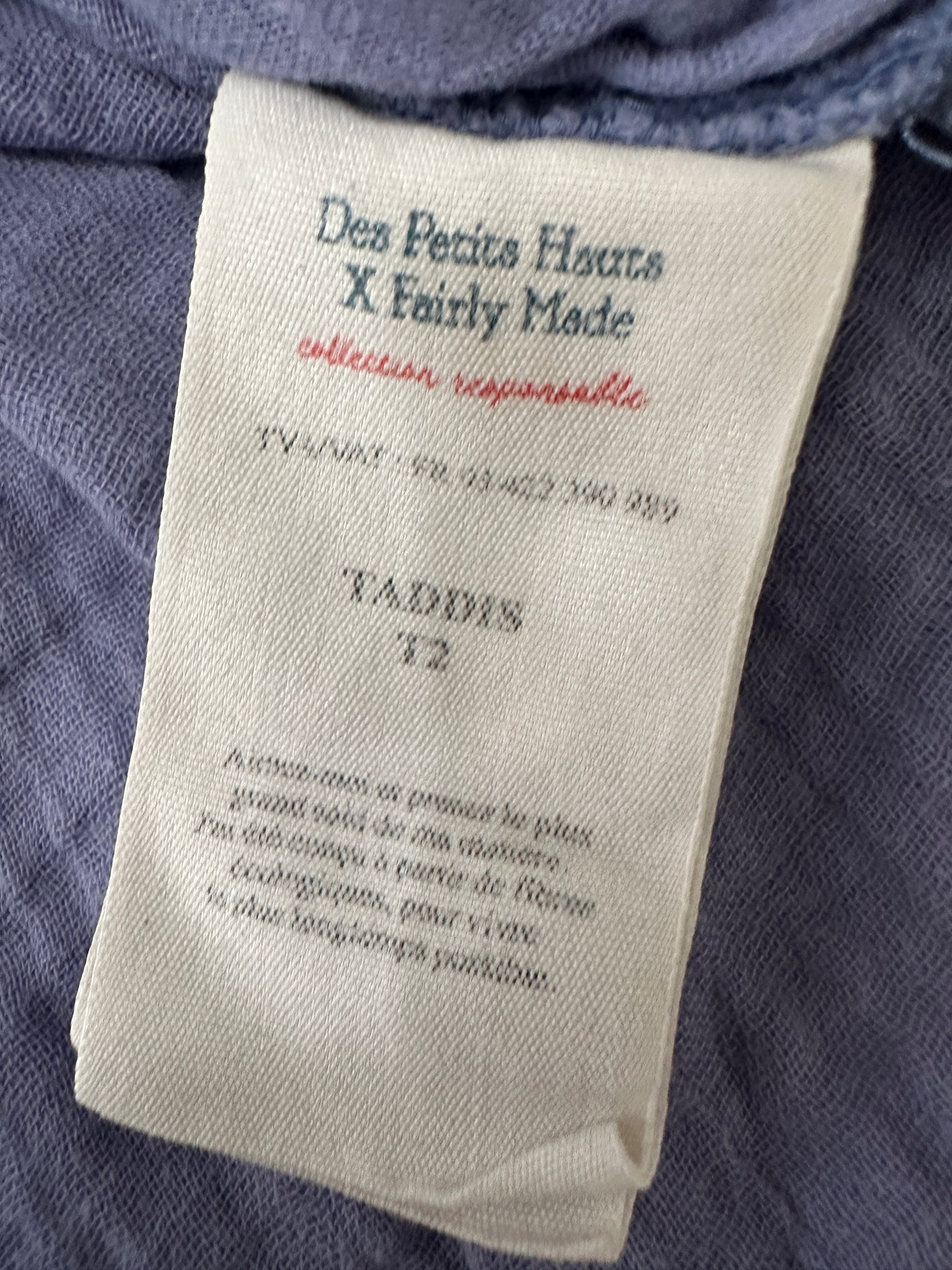 Des Petit Hauts shirt lange mouw M