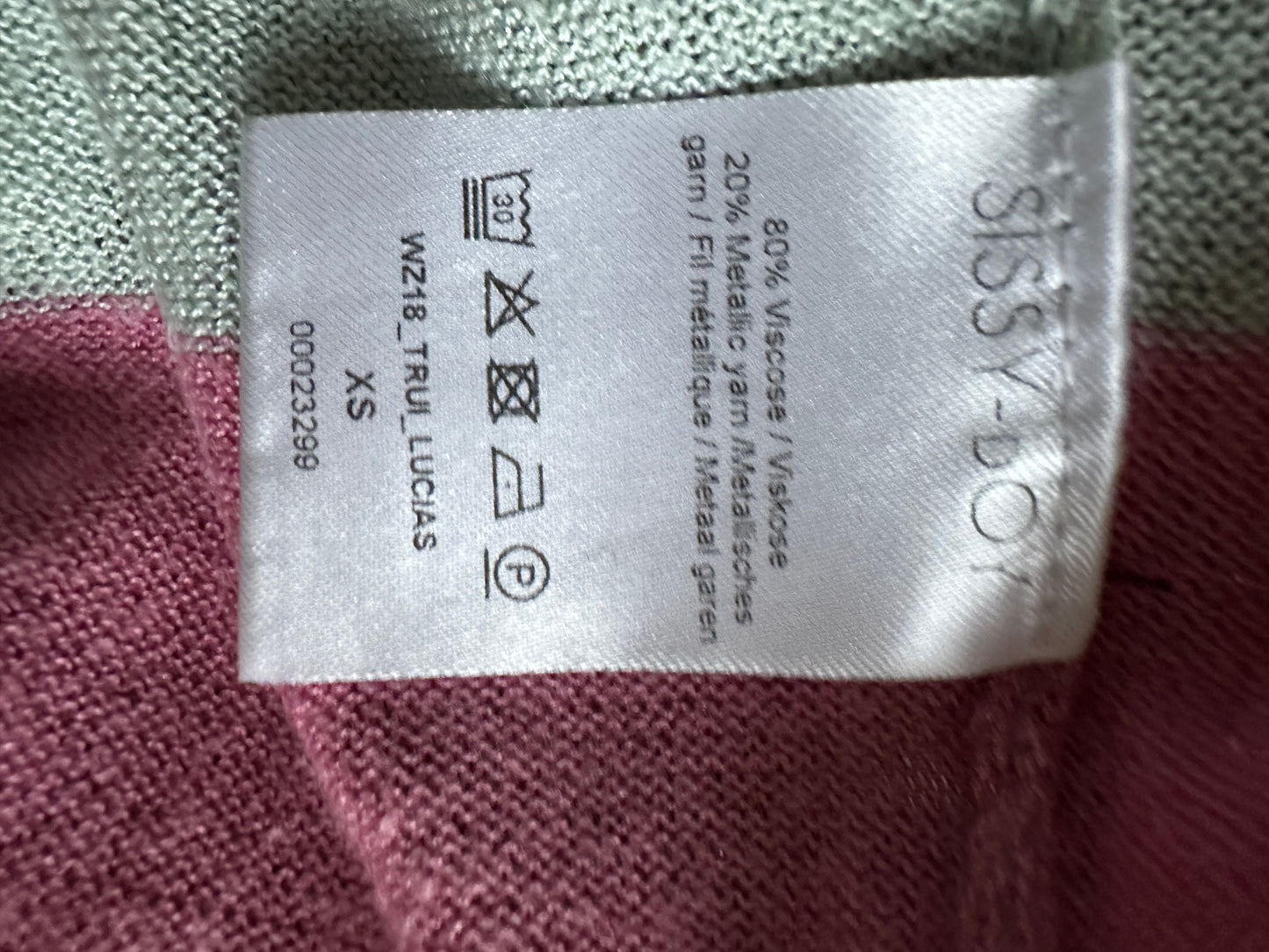 Sissy Boy shirt lange mouw XS