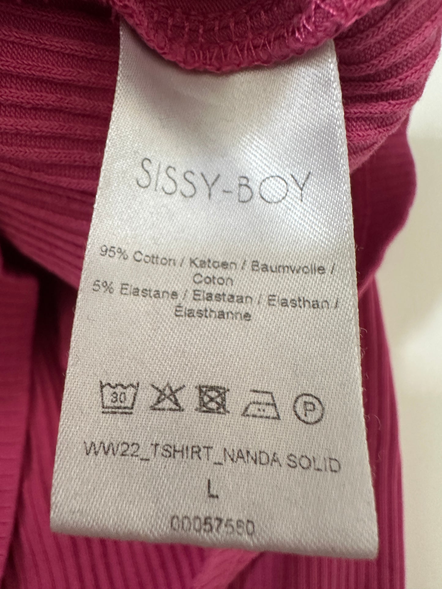 Sissy Boy shirt lange mouw L