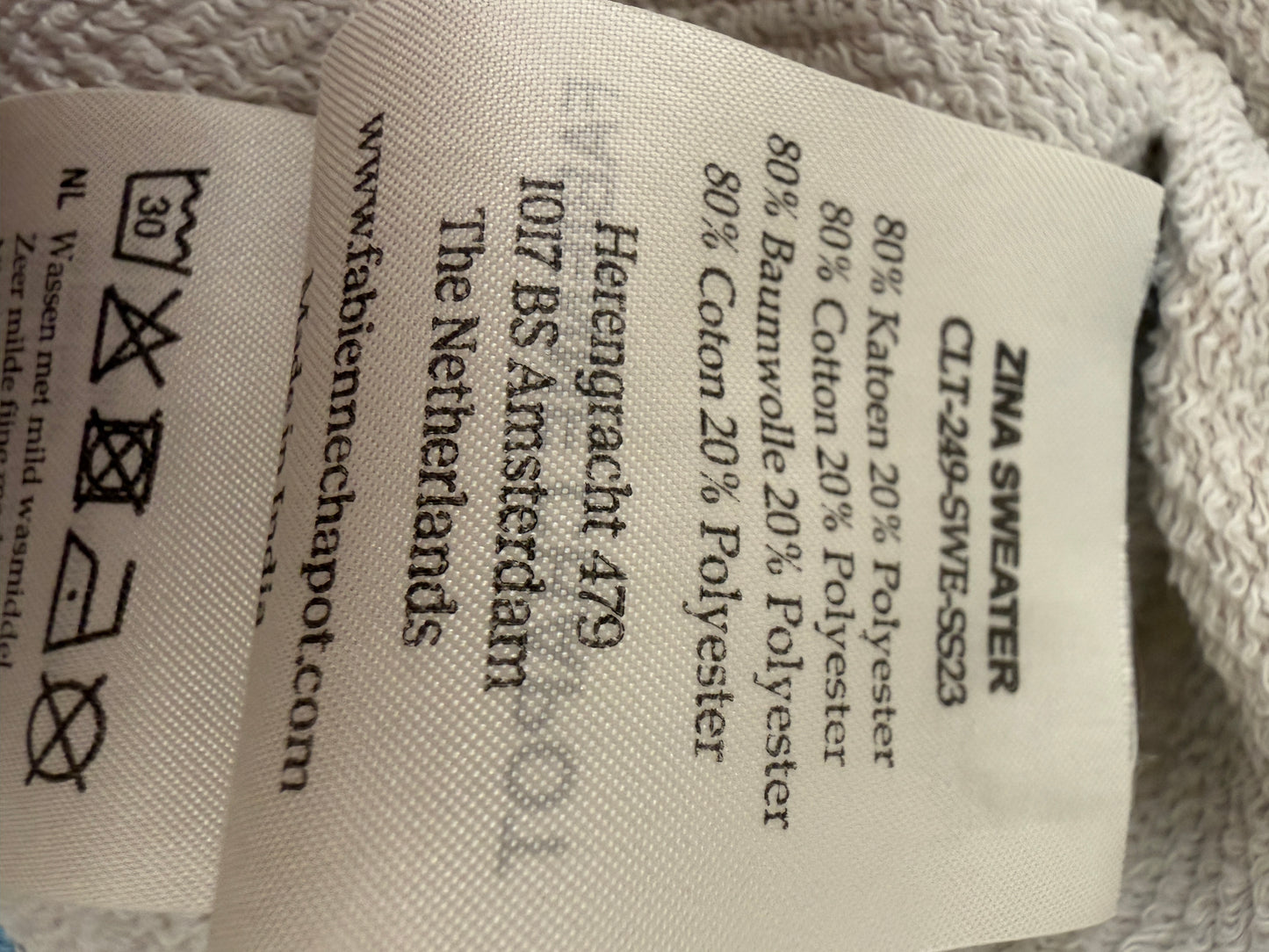 Fabienne Chapot trui M