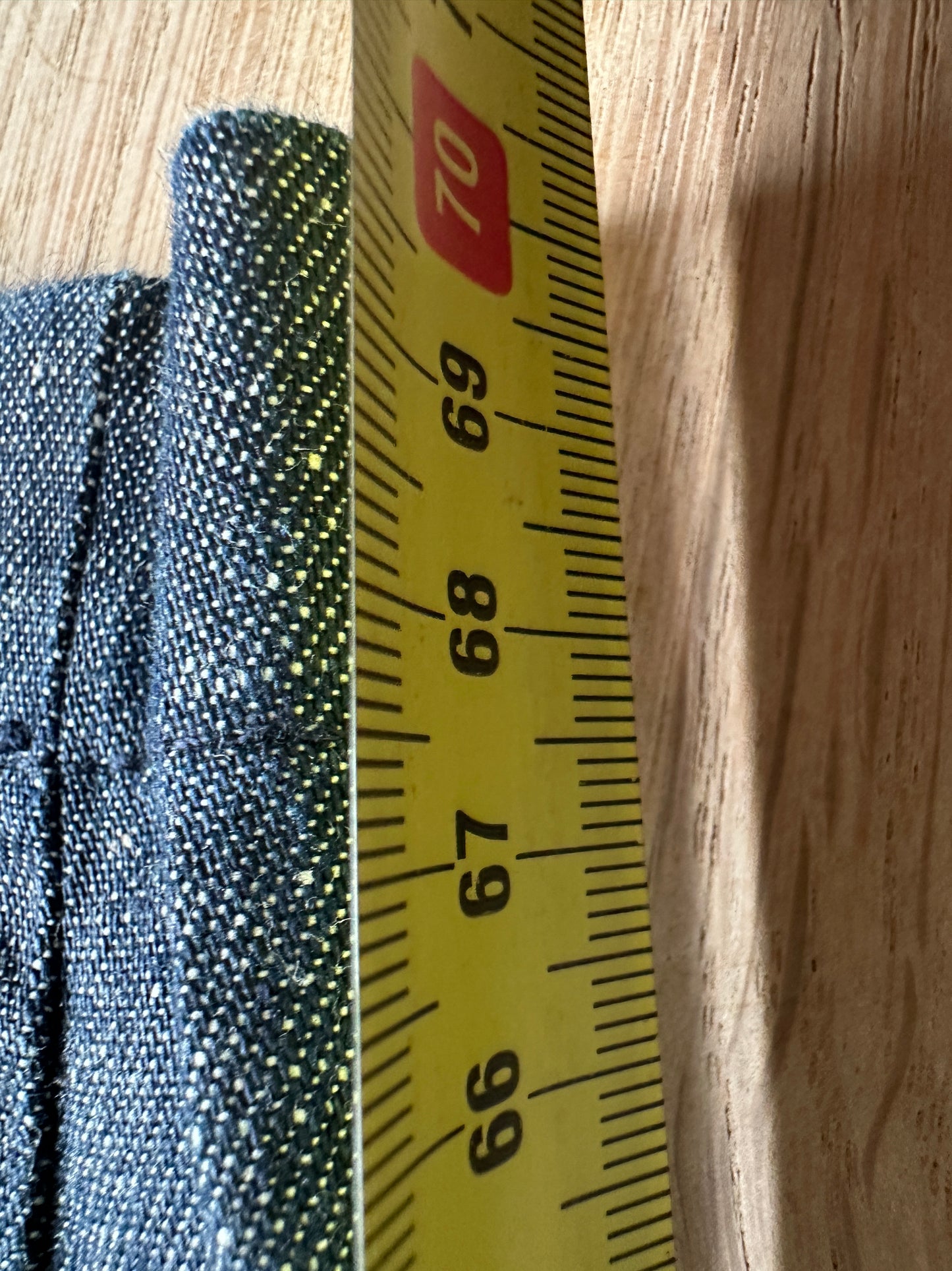 Vanilia broek blauw L