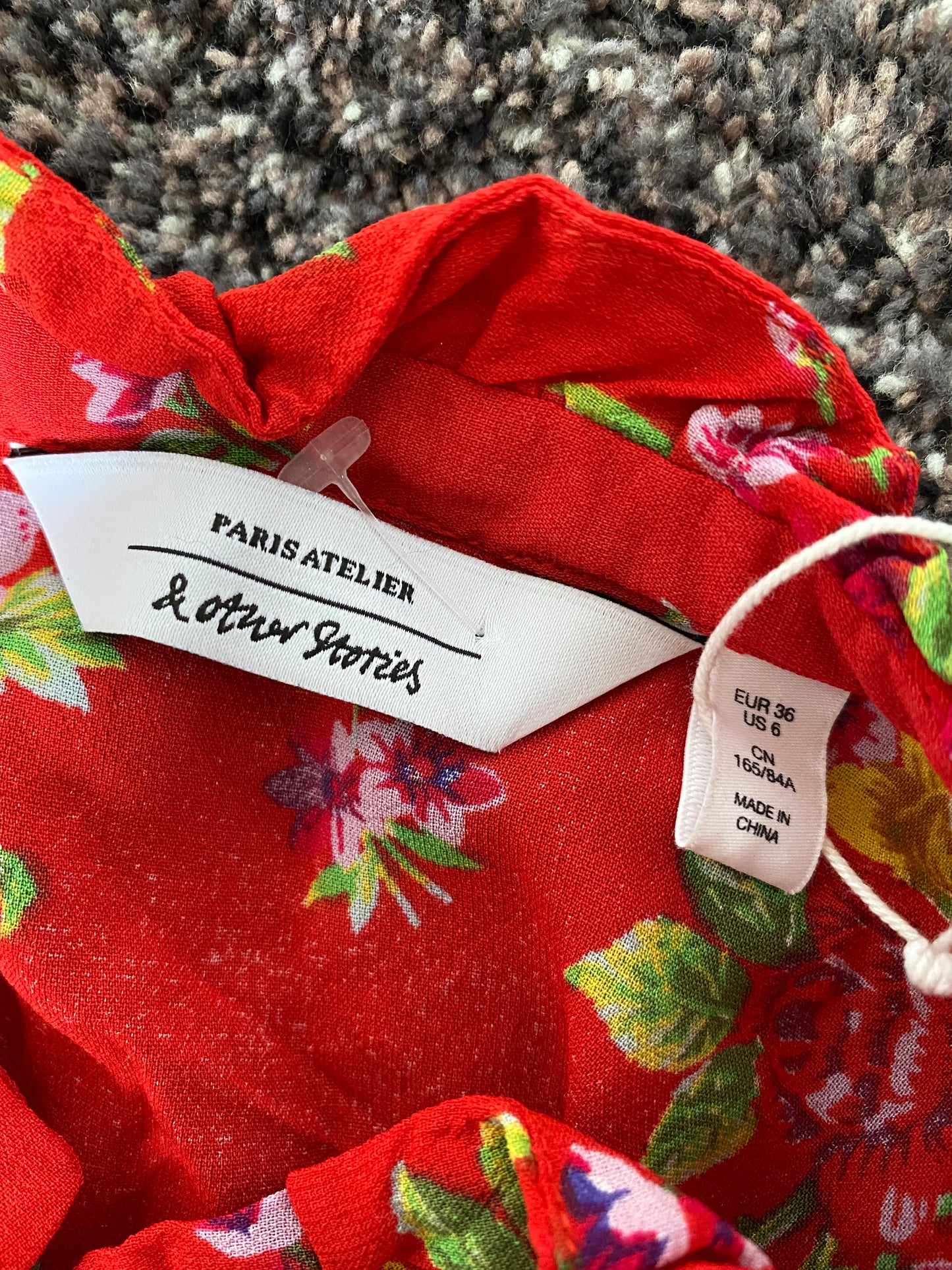 & Other Stories shirt lange mouw S