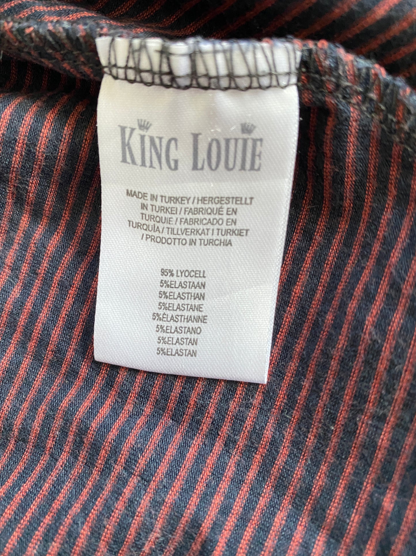 King Louie skirt, size L