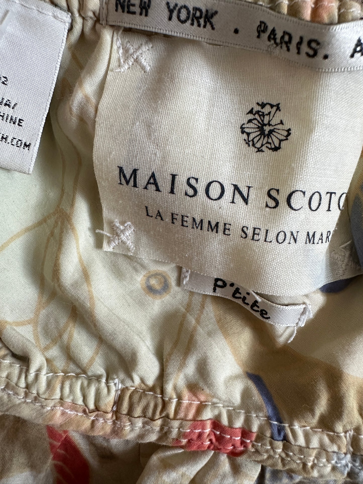 Maison Scotch maxi jurk XS