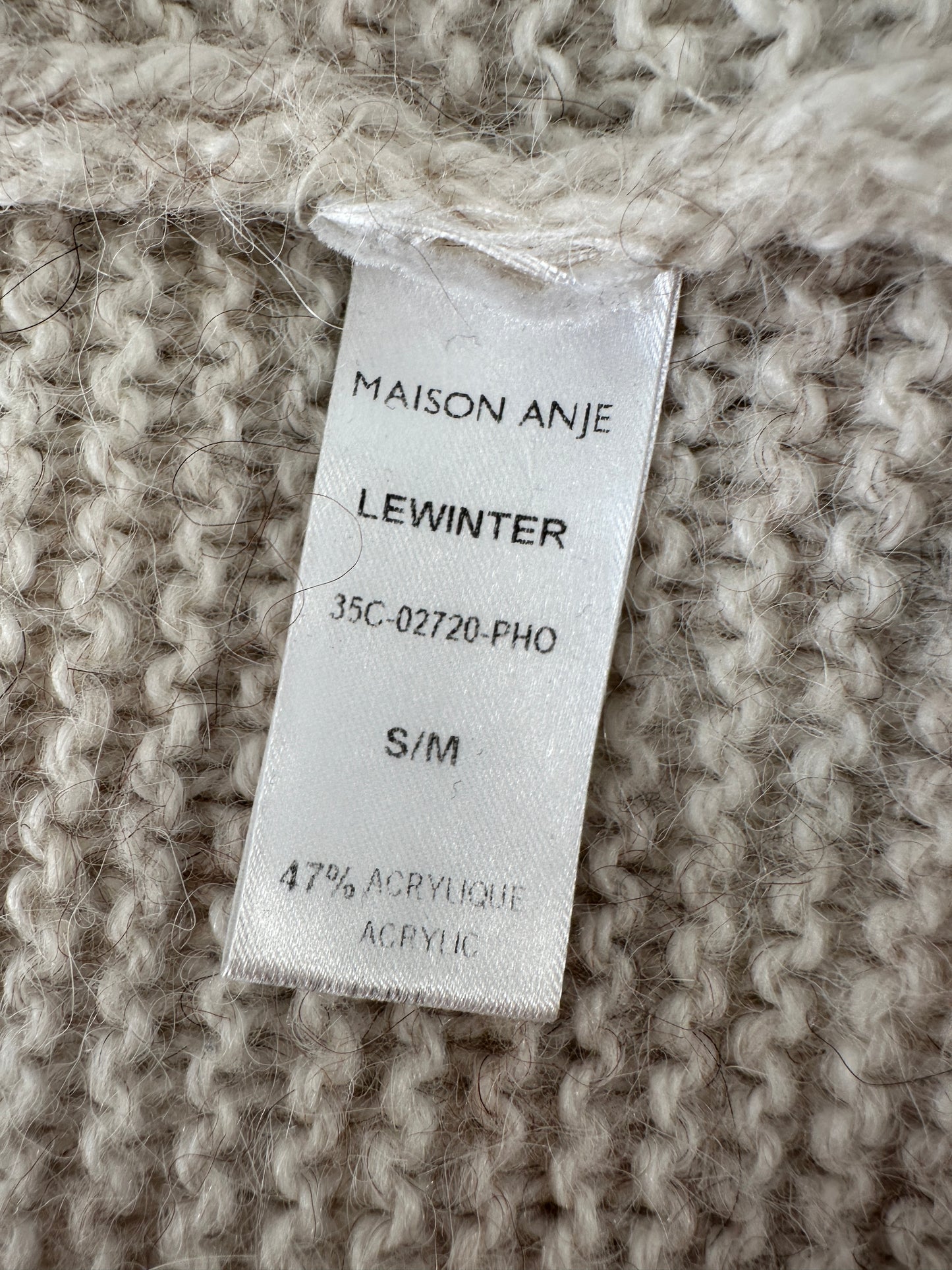 Maison Anje vest M