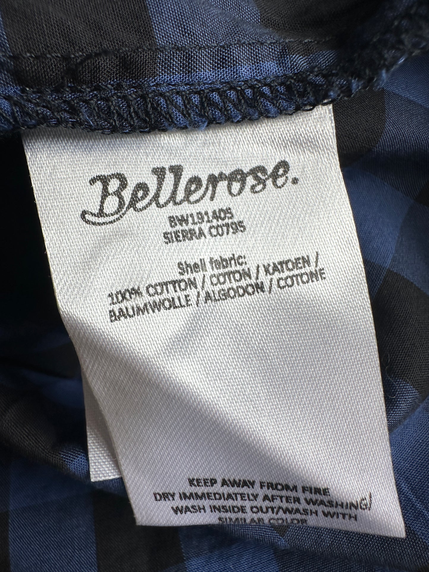 Bellerose shirt lange mouw S