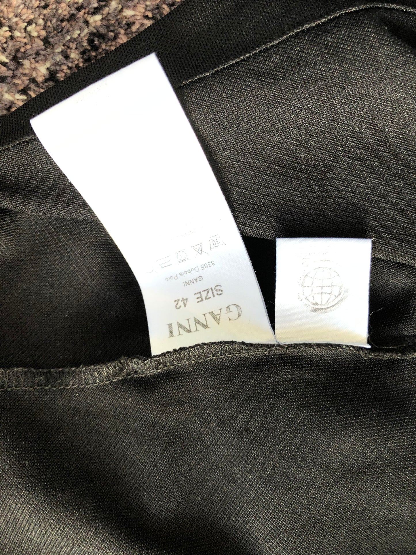 Ganni shirt lange mouw XL