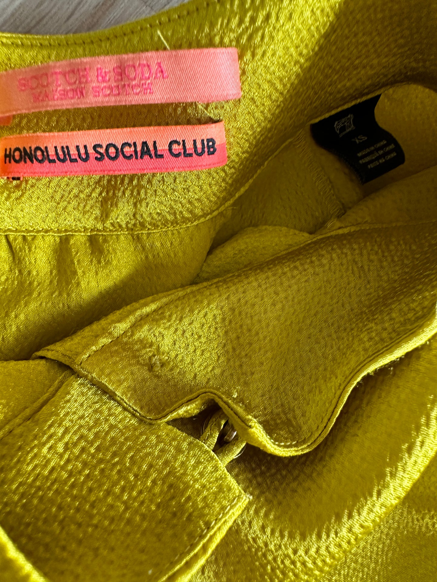 Scotch en Soda shirt lange mouw XS