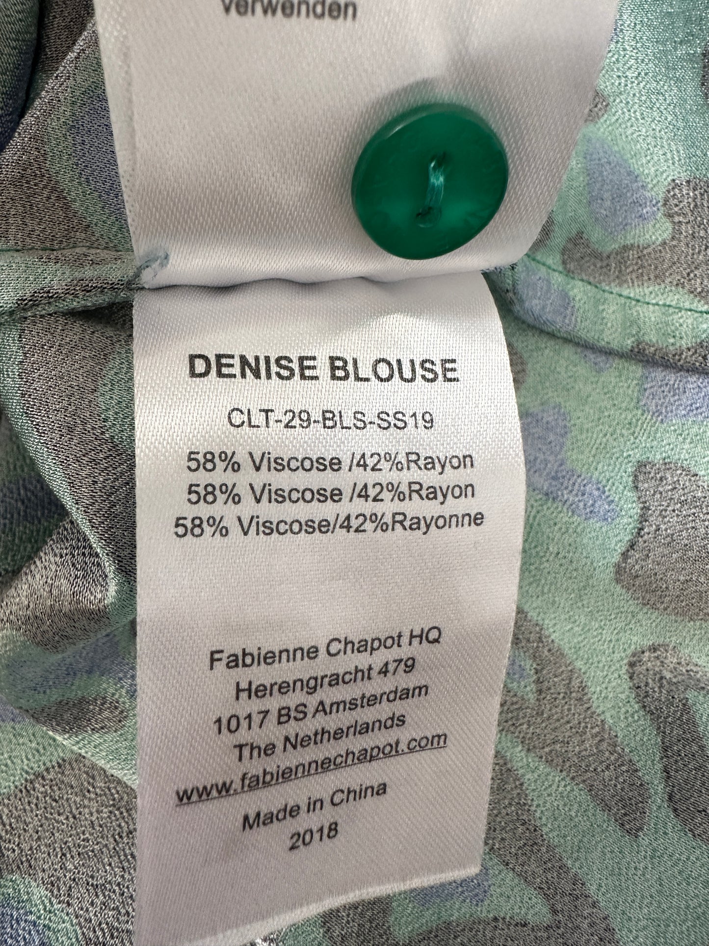 Fabienne Chapot blouse S