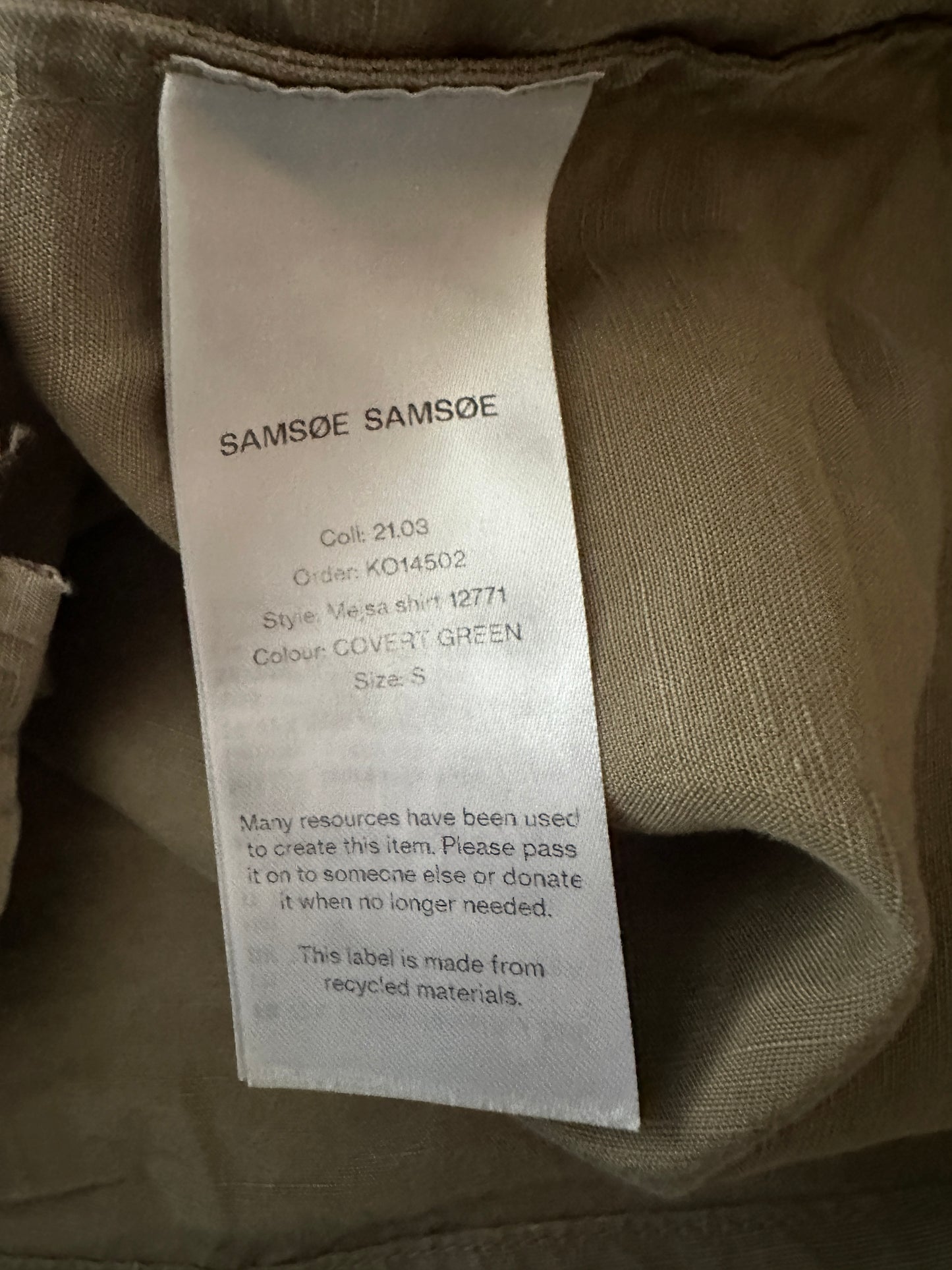Samsoe Samsoe blouse S