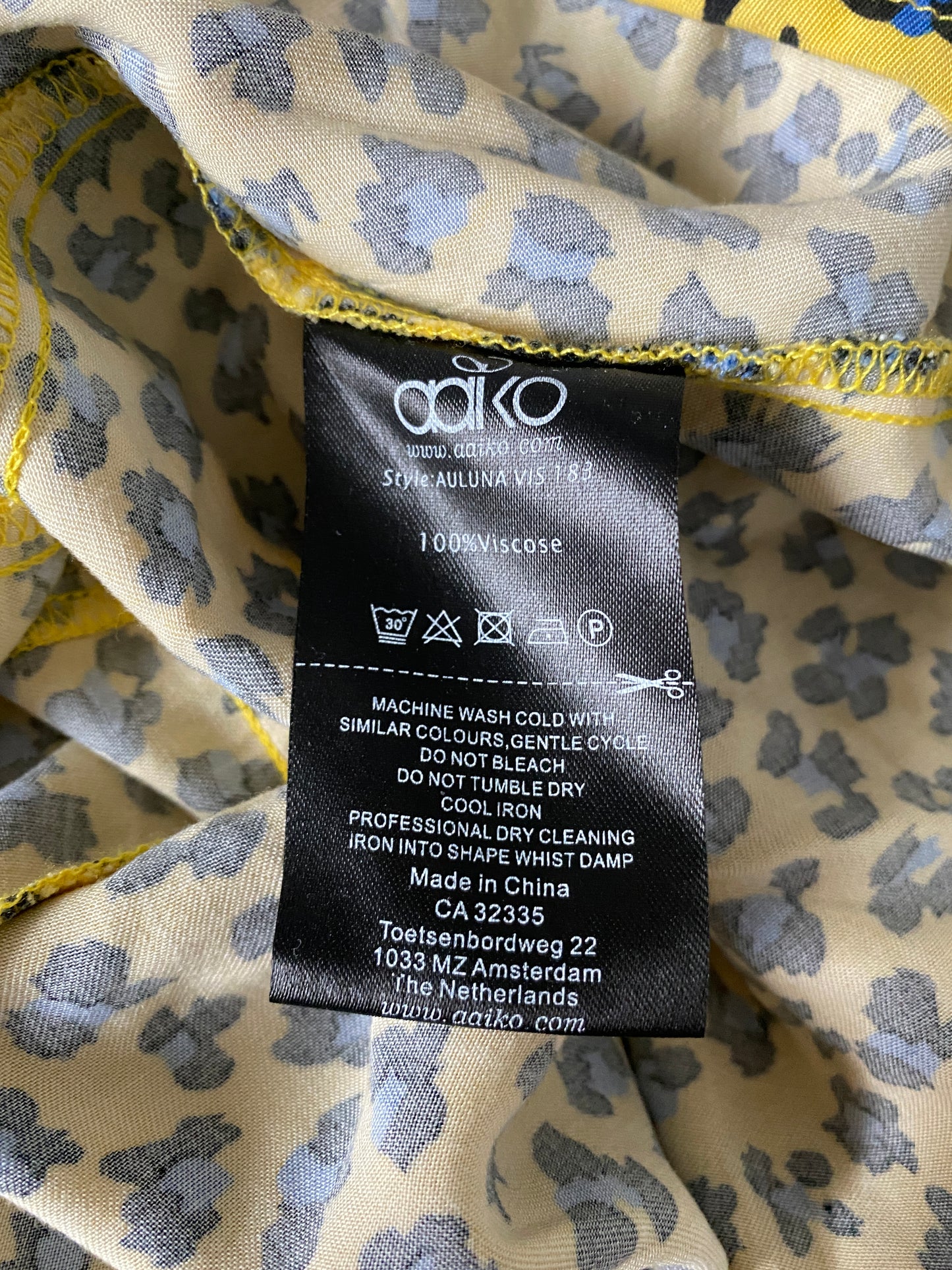 Aaiko jurk maxi S