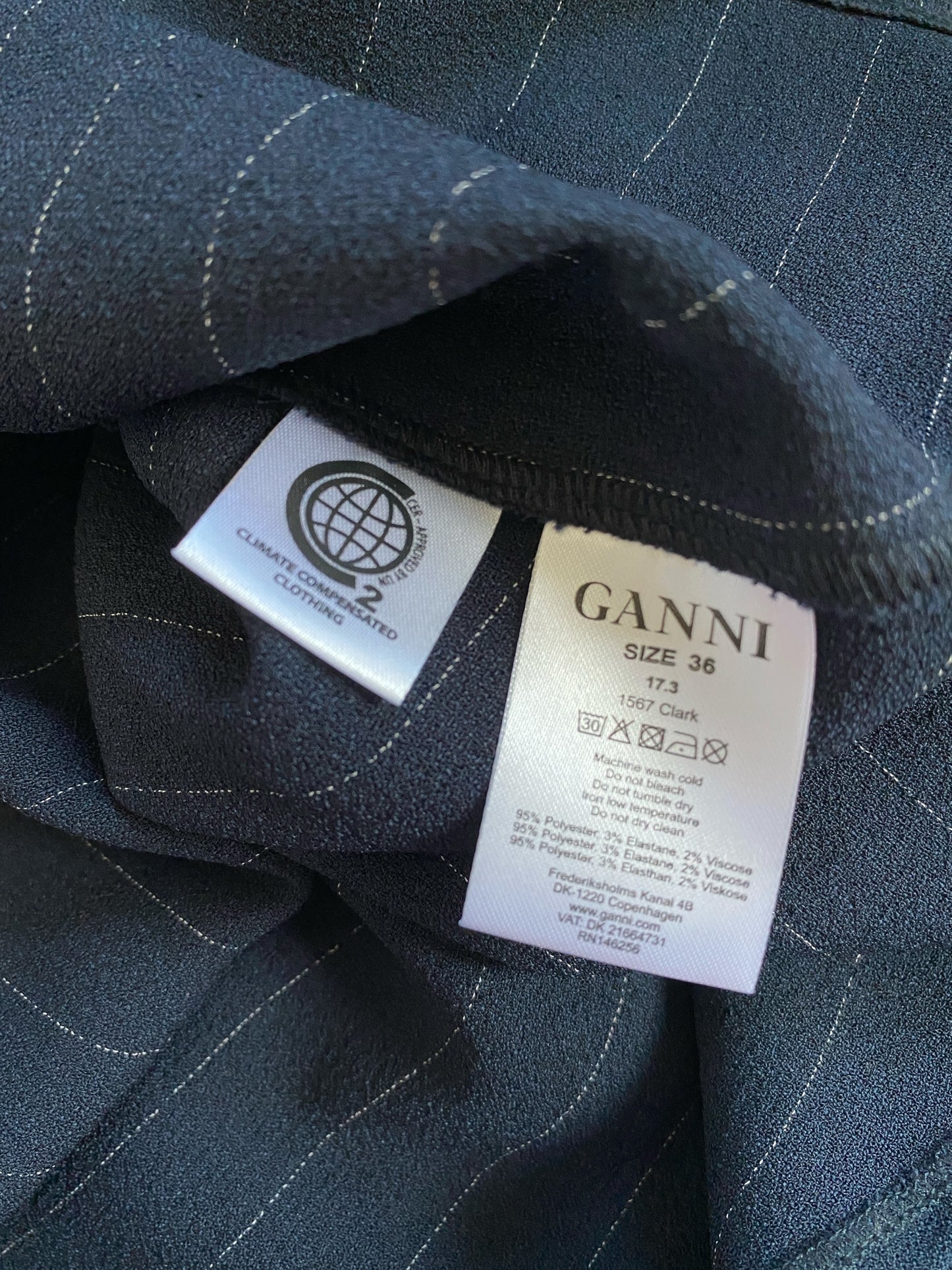 Ganni maxi jurk S