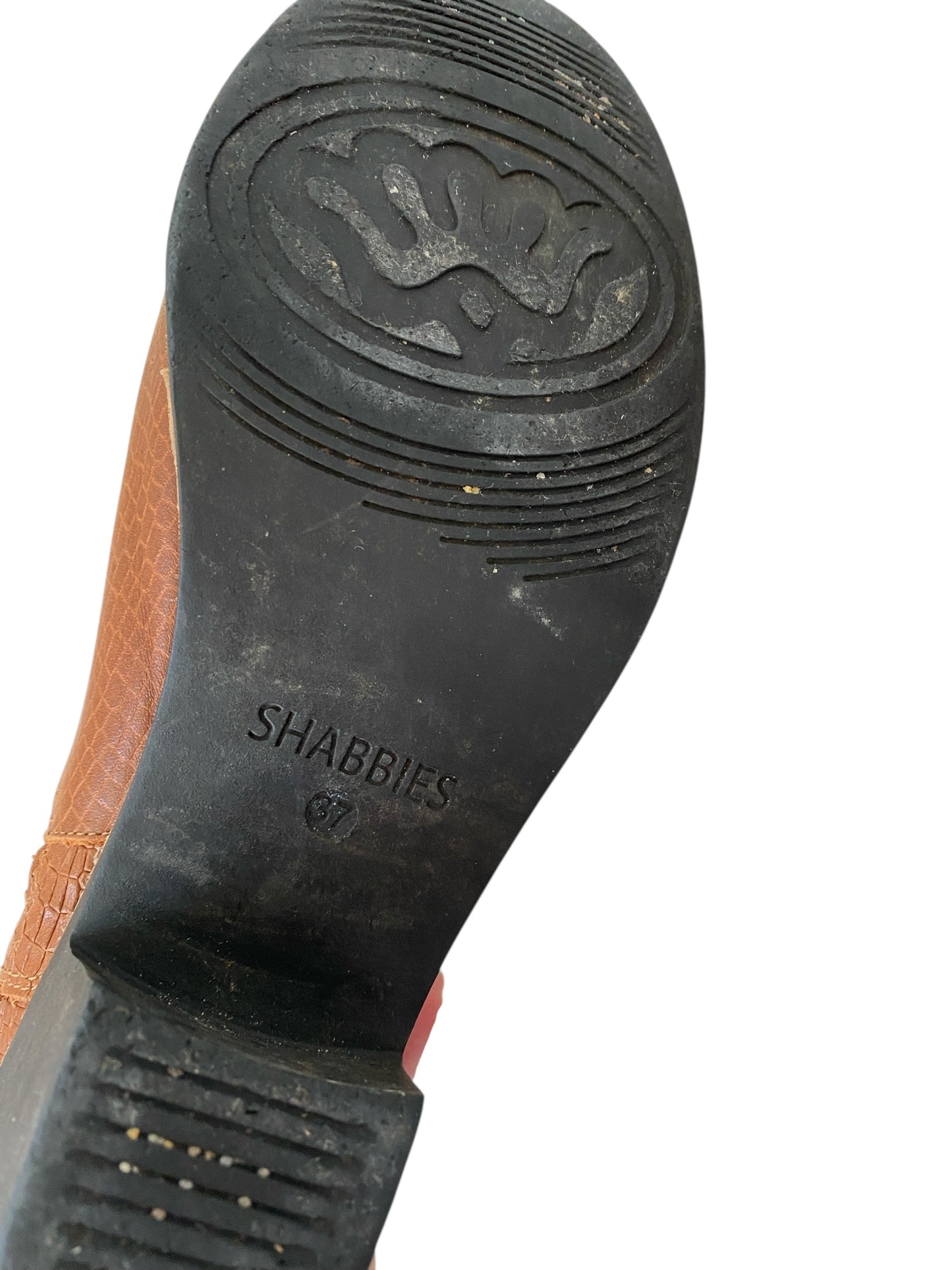 Shabbies enkellaarzen 37