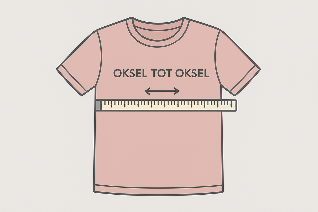 Oksel tot oksel meten: bepaal eenvoudig de juiste maat voor mannen en vrouwen (t/m 4XL)