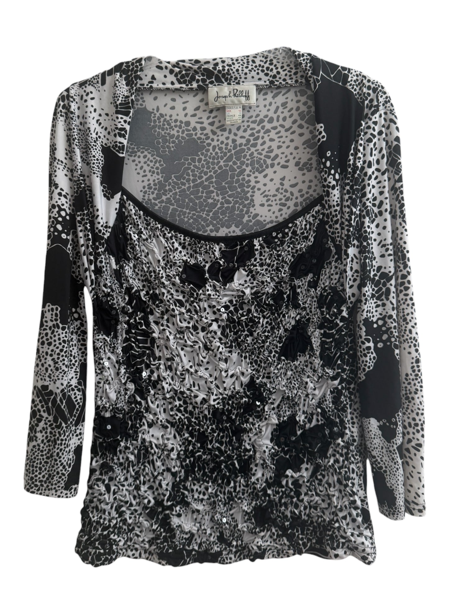 Joseph Ribkoff shirt lange mouw M