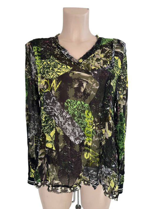 Marc Cain shirt lange mouw M