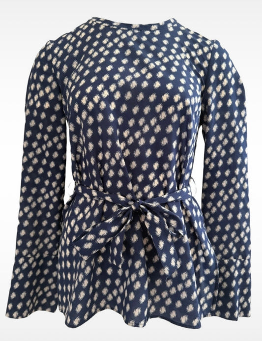 Vanilia shirt lange mouw S