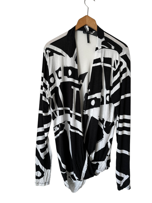 Sarah Pacini shirt lange mouw L