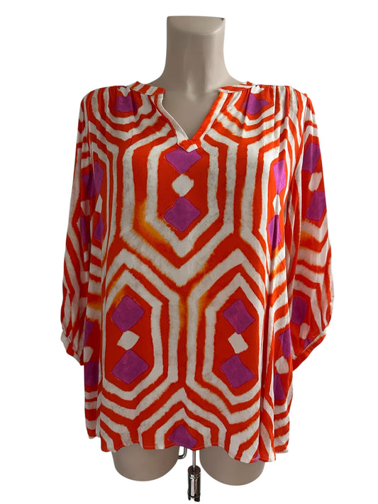 Milano Italy shirt lange mouw NIEUW L